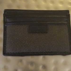 New Coach Brown Card Case